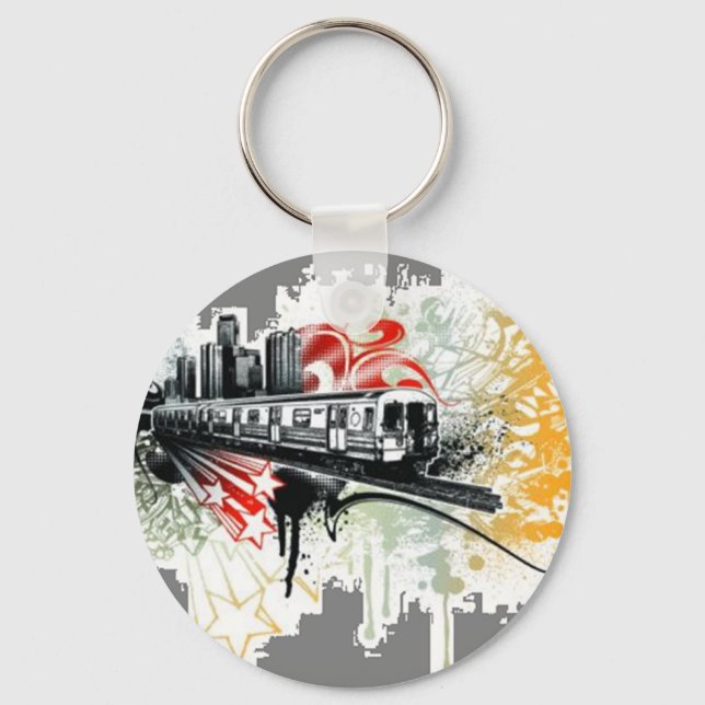 City Life Keychain (Front)
