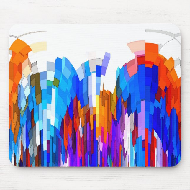 City life mouse pad (Front)