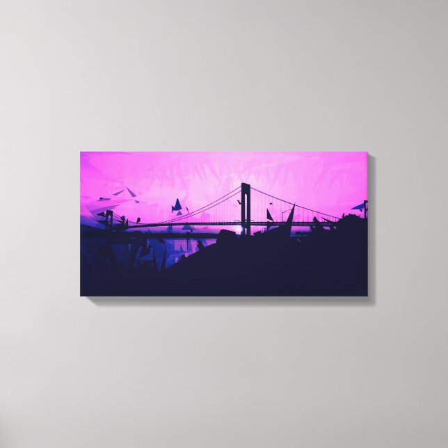 City Life - NYC Canvas Print (Front)