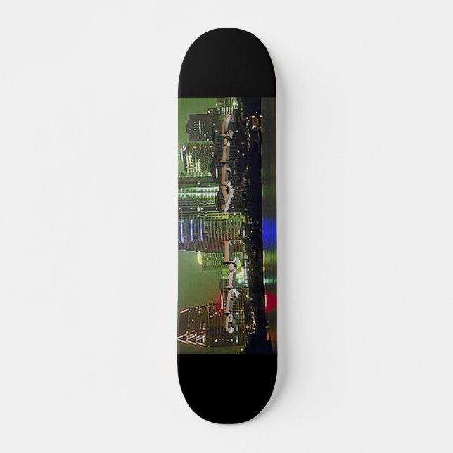 City Life Skateboard Deck (Front)