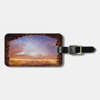 City light luggage tag