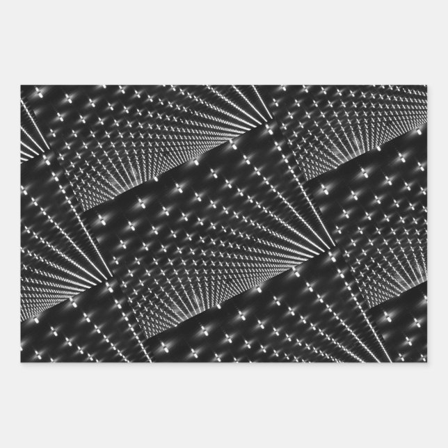 City lights as eye-catching wrapping paper! paper sheets (Front)