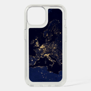 City Lights In Several European And Nordic Cities. iPhone 15 Case