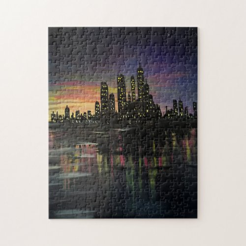 City Lights Jigsaw Puzzle