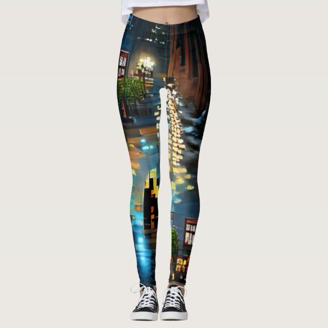 city lights leggings (Front)