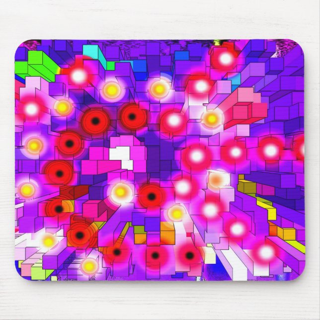 City Lights Mouse Pad (Front)