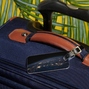 City Lights Of The Southern United States. Luggage Tag