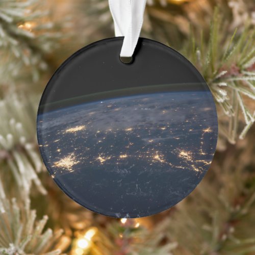 City Lights Of The Southern United States Ornament