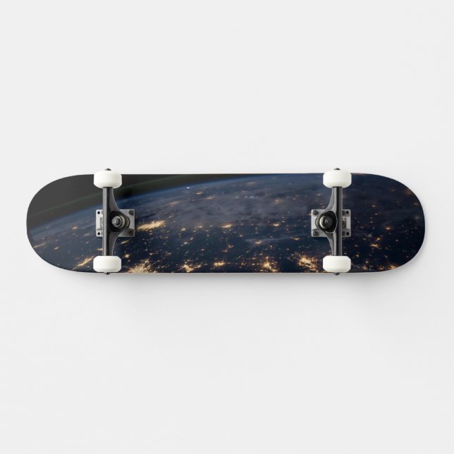 City Lights Of The Southern United States. Skateboard (Horz)