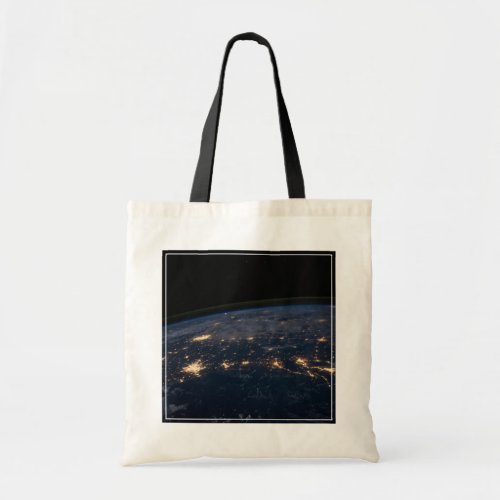 City Lights Of The Southern United States Tote Bag