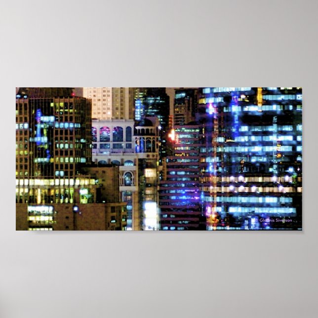 City Lights Poster (Front)