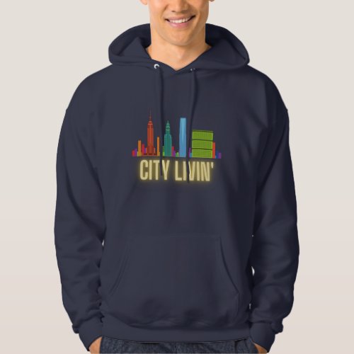 City Livin Skyline Hoodie