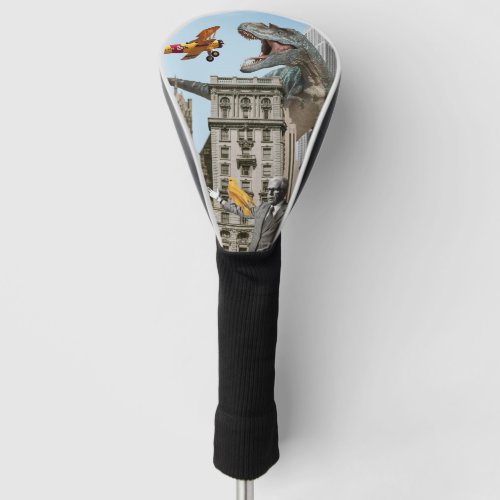 City Madness Animal Collage Art Golf Head Cover