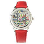 City Map Pattern Watch