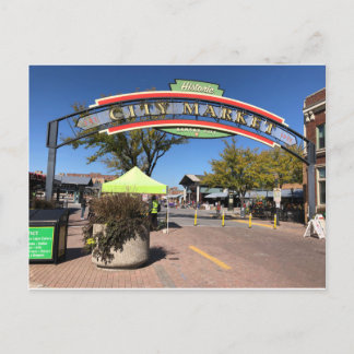 City Market in Kansas City Postcard