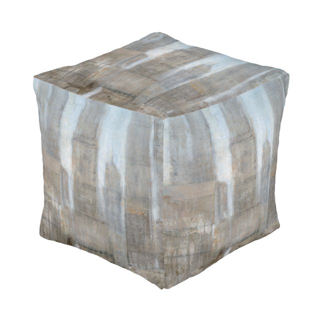 City Midst I Pouf (Angled Front)