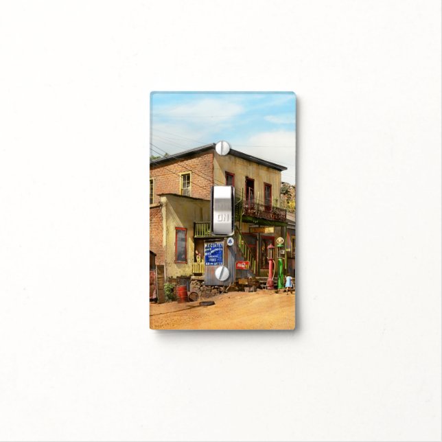 City - Mogollon, NM - The Meat Market on Main 1940 Light Switch Cover (In Situ)