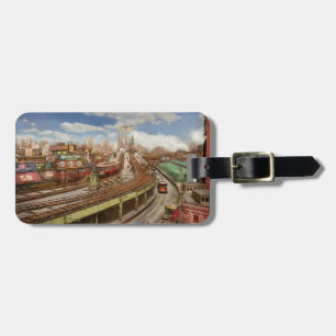 City - New York - The Brooklyn bridge from 1903 Luggage Tag