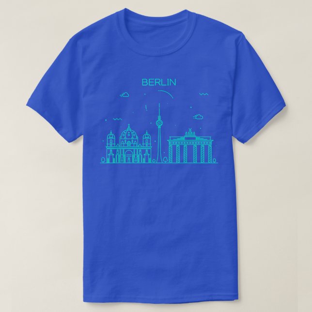 City Night Berlin  T-Shirt (Design Front)