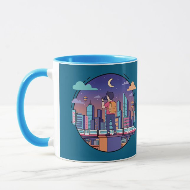 City Night Traveler Mug (Left)