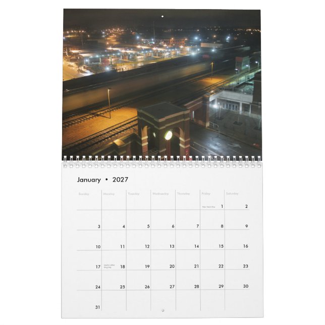 City Nights | 2015 Calendar (Jan 2027)