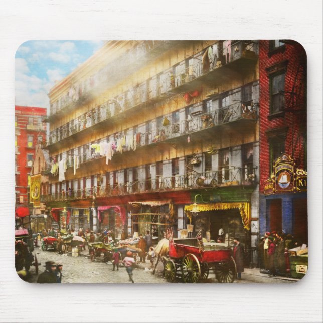 City - NY - A place we call home 1912 Mouse Pad (Front)
