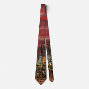 City - NZ - The shopping district 1908 Neck Tie