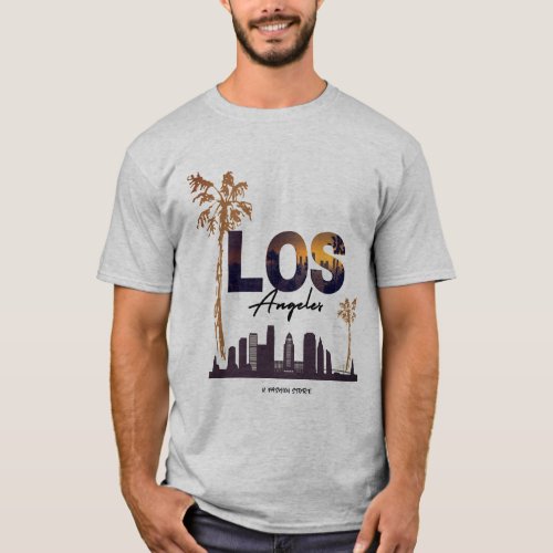 City of Angels LA Vibes T_Shirt