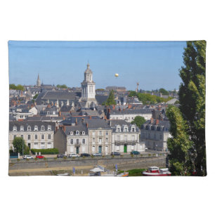 City of Angers in France Placemat