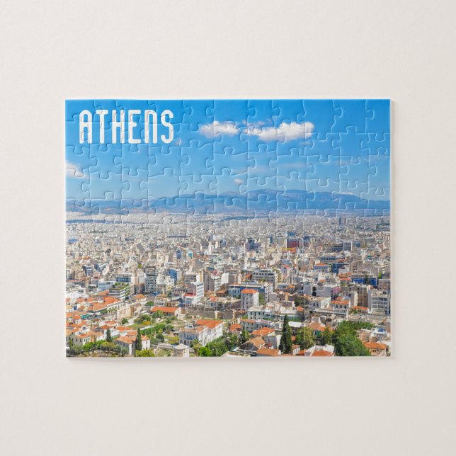City of Athens, Greece Jigsaw Puzzle (Horizontal)