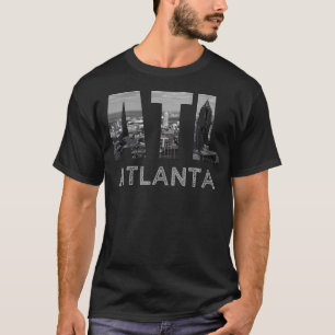 City Of Atlanta Georgia Skyline Cityscape Downtown T-Shirt