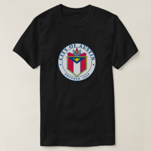 City of Austin Official Seal T-Shirt (Dark)