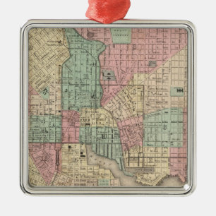 City of Baltimore, Maryland Metal Ornament