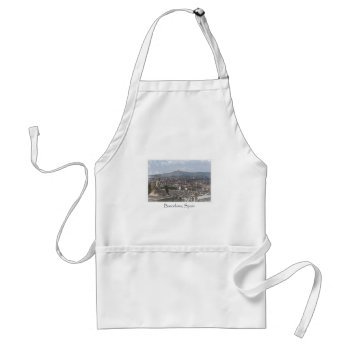 City Of Barcelona Spain Cityscape Adult Apron by bbourdages at Zazzle