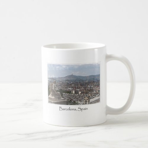 City of Barcelona Spain Cityscape Coffee Mug