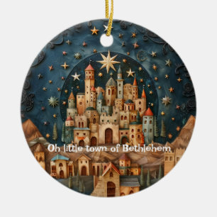 City of Bethlehem Personalized Ornament