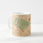 City of Boston Vintage Map Coffee Mug<br><div class="desc">A fun vintage postcard map of the streets of Boston repurposed on a mug.</div>