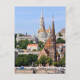 City of Budapest in Hungary Postcard