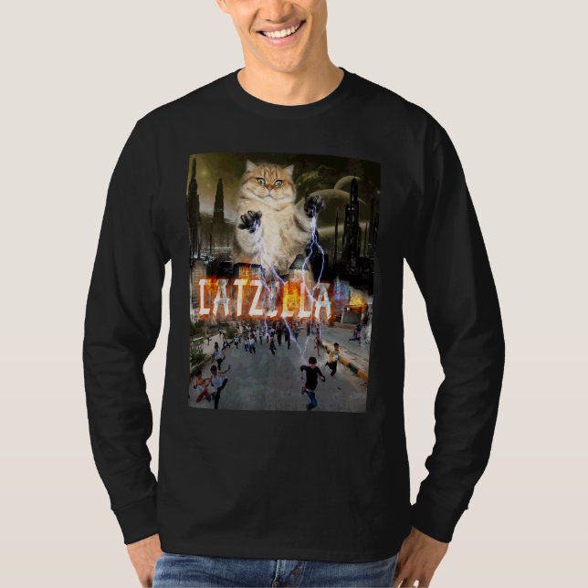 City Of Catzilla  Kitty T-Shirt (Front)