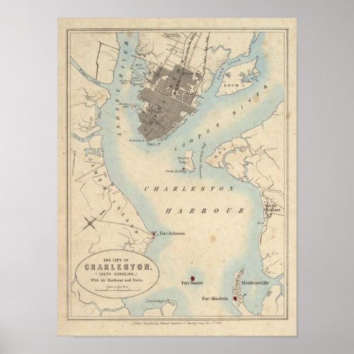 City of Charleston South Carolina Poster