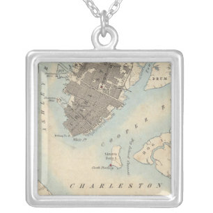 City of Charleston, South Carolina Silver Plated Necklace