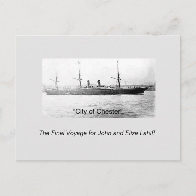 City of Chester Postcard (Front)