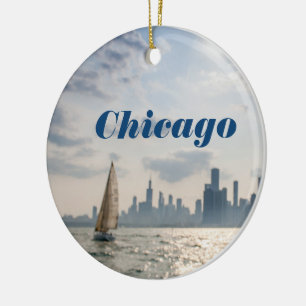 City of Chicago Christmas Ornaments - Skyline
