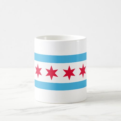 City of Chicago Flag Coffee Mug