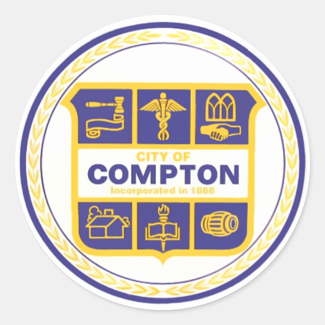 City of Compton Seal (California) (Front)