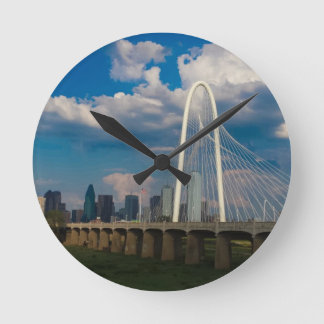 City of Dallas Round Clock
