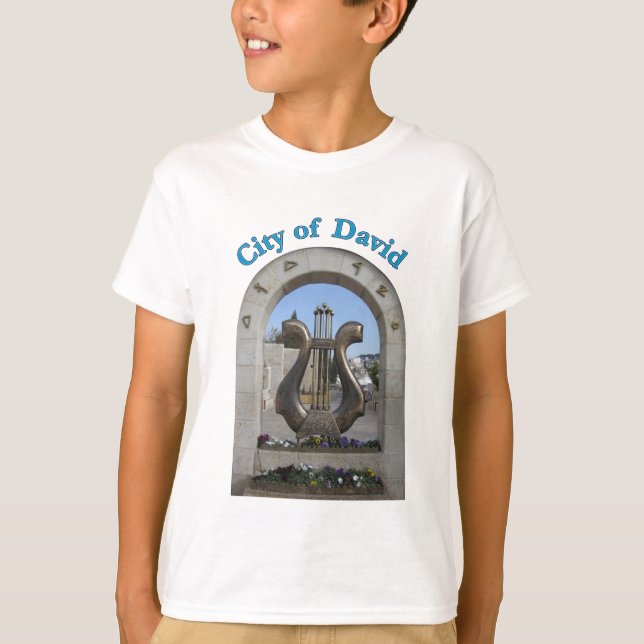 City of David in Jerusalem, Israel T-Shirt (Front)