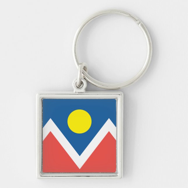 City of Denver flag Keychain (Front)
