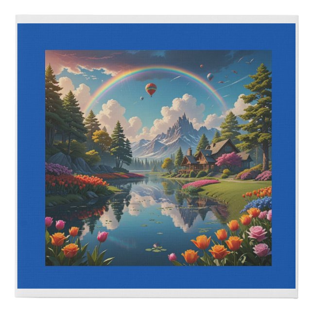 City of Dreams Faux Canvas Print (Front)