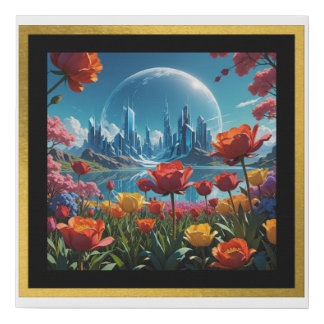 City of Dreams Faux Canvas Print